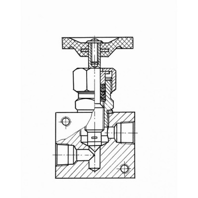 Вентиль игольчатый А60/80.АР32.39.03.900